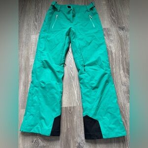 Obermeyer Teal Ladies Ski Snow Pants Size 6
